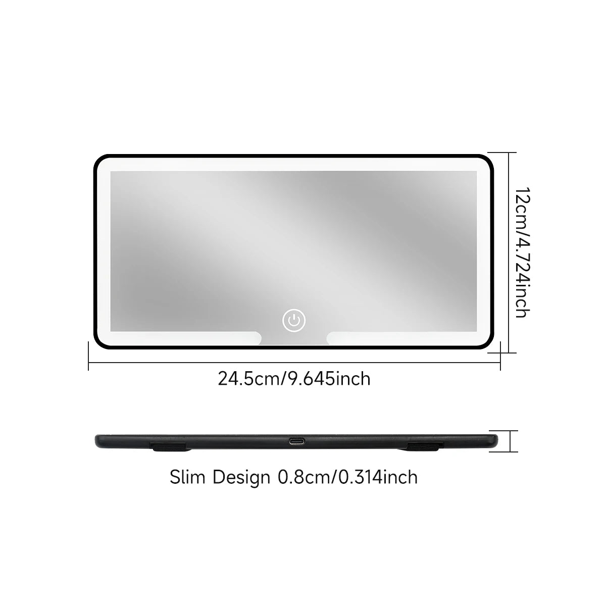 LED Makeup Mirror ππ‘ Flawless Anywhere