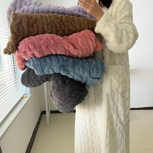 Fleece Winter Nightgown ❄️💗