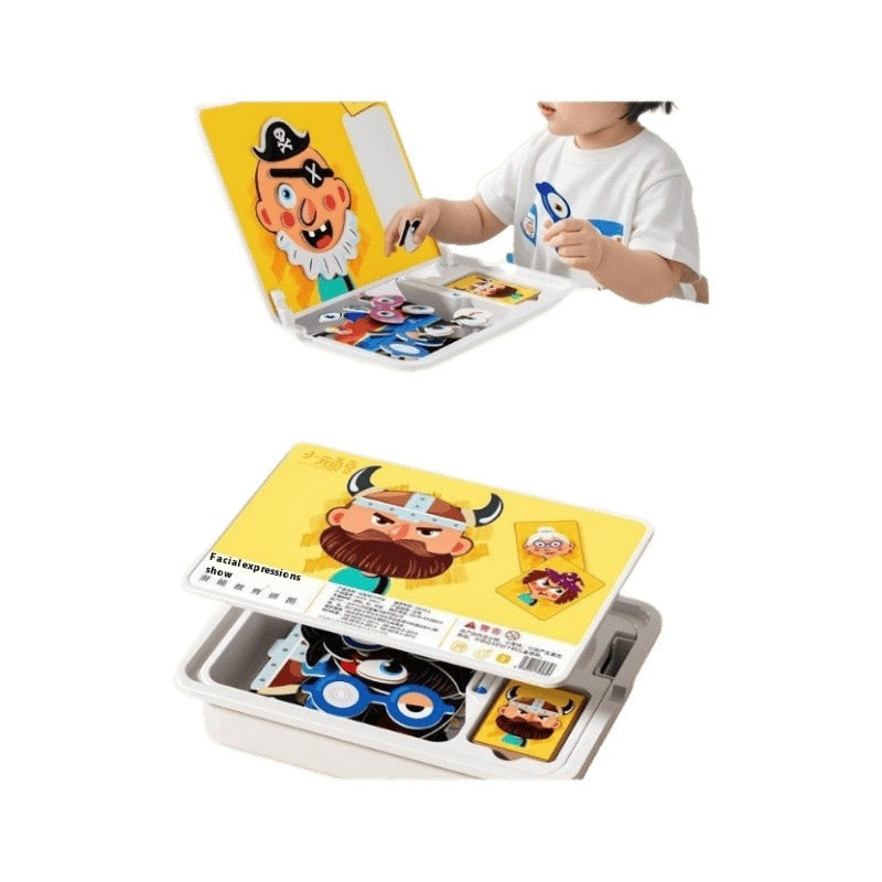 Magnetic Puzzle Children's Magnetic Toy Building Blocks