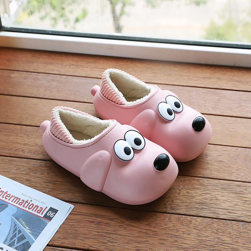 Cute Dog EVA Winter Slippers