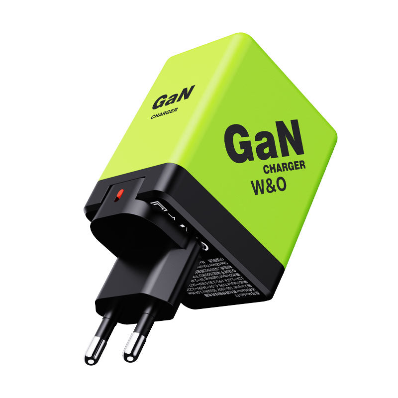 Total 20W USB C Charger GaN Fast Charging Wall Charger For iPhone Samsung Xiaomi Quick Charge EU/US Plug Phone Charger Adapter