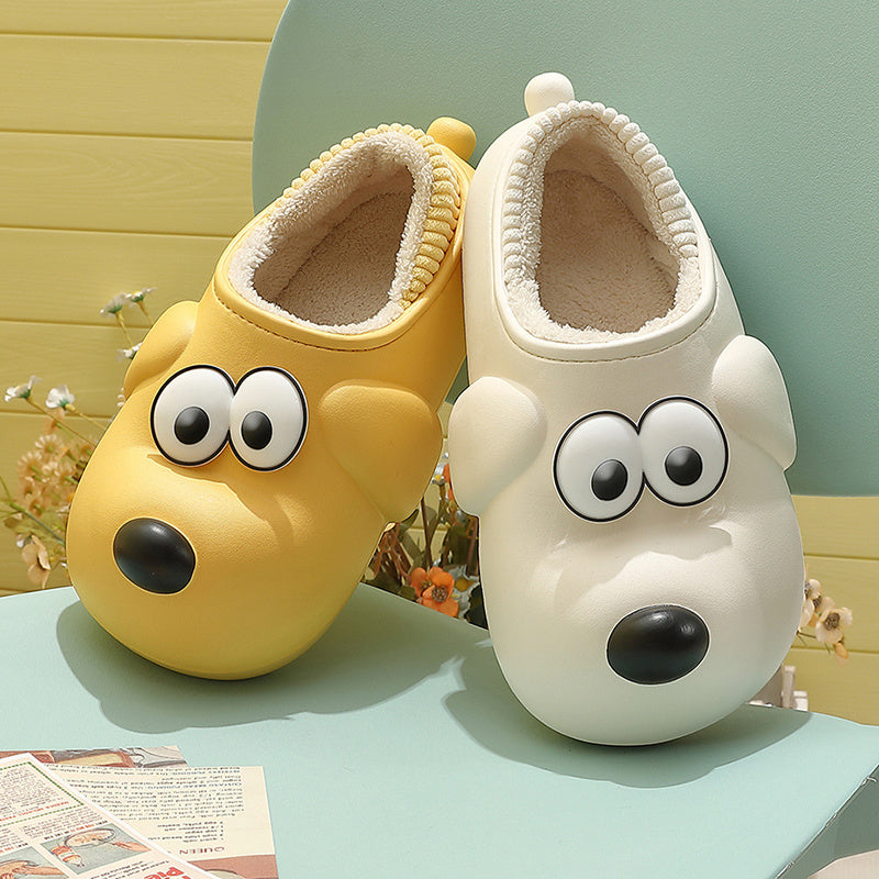 Cute Dog EVA Winter Slippers