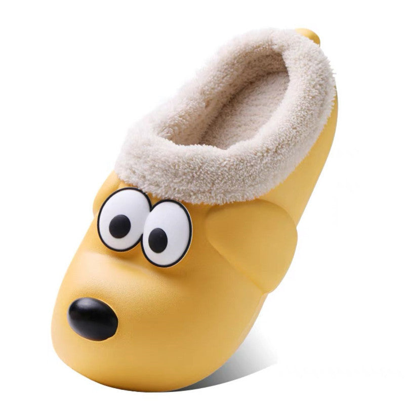 Cute Dog EVA Winter Slippers