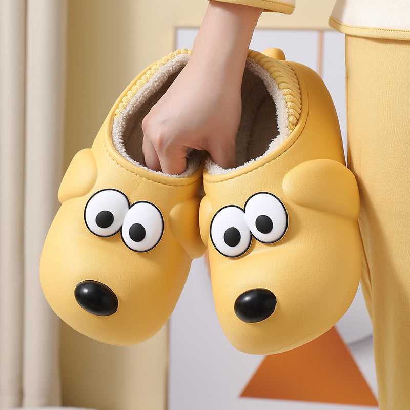 Cute Dog EVA Winter Slippers