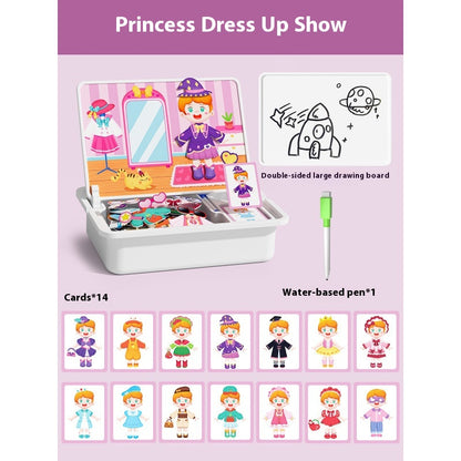 Magnetic Puzzle Children's Magnetic Toy Building Blocks