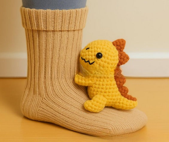 3D Knit Animal Socks 🧦🐾