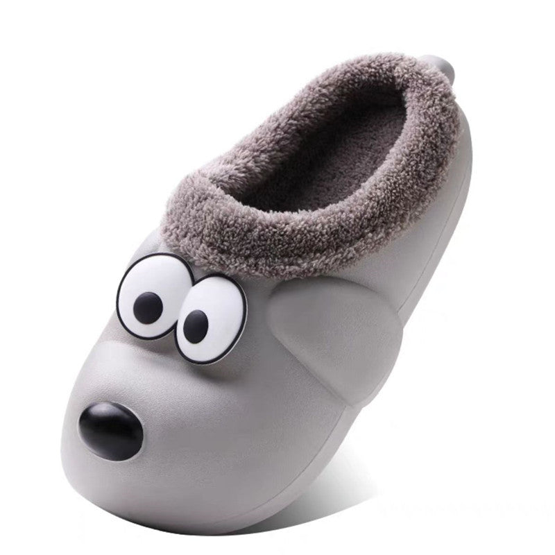 Cute Dog EVA Winter Slippers