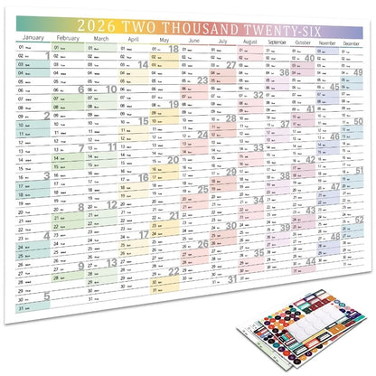 2026 Year-at-a-Glance Planner🖊️📅