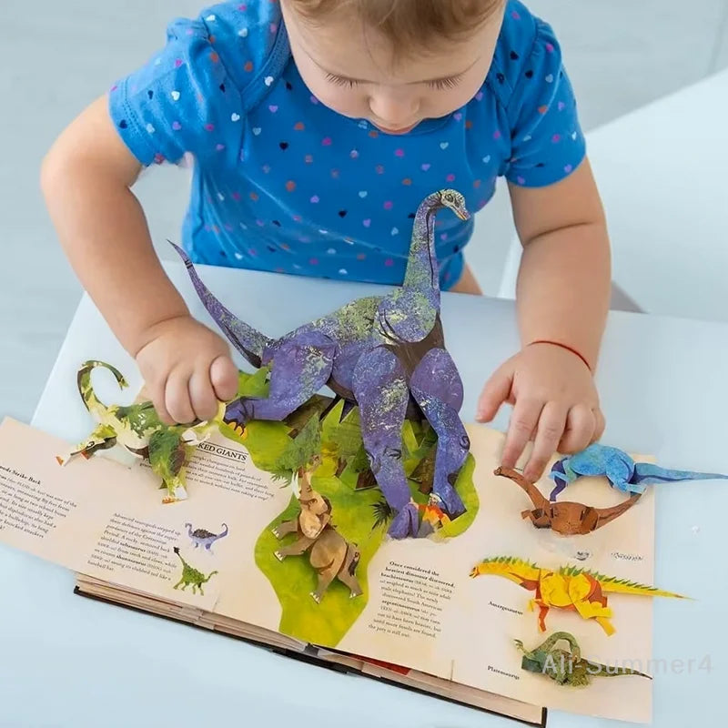 Pop-Up Encyclopedia 🦕📘 Dinosaurs That Come Alive
