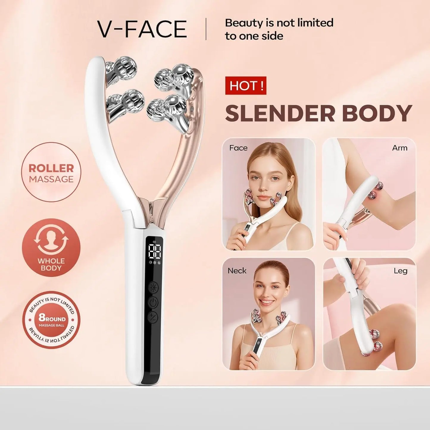 EMS Beauty Roller 💖⚡ Lift Your V-Line