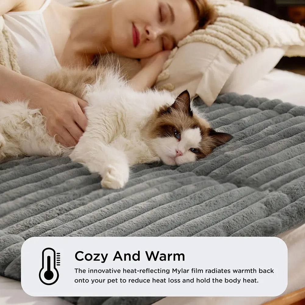 Self-Warming Pet Bed 🐱✨