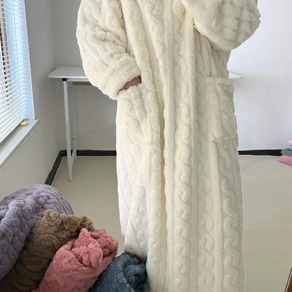 Fleece Winter Nightgown ❄️💗