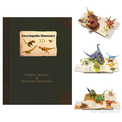 Pop-Up Encyclopedia 🦕📘 Dinosaurs That Come Alive
