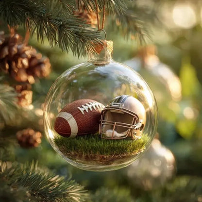 Sports-Themed Holiday Decor