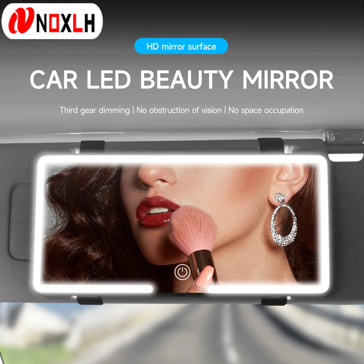 LED Makeup Mirror 🚗💡 Flawless Anywhere