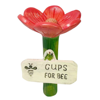 Watering Flower 🌸🐝 Hydration with Heart