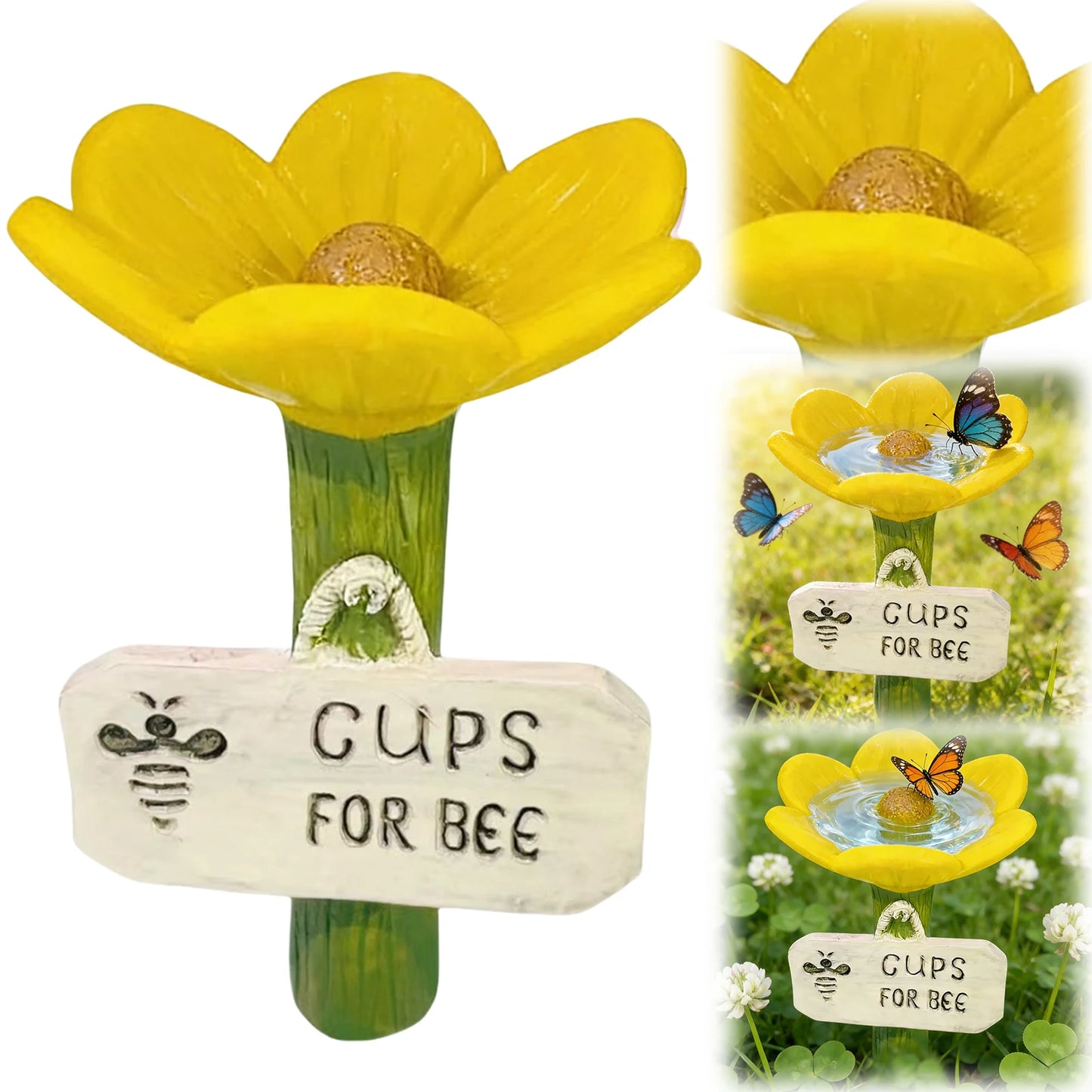 Watering Flower 🌸🐝 Hydration with Heart