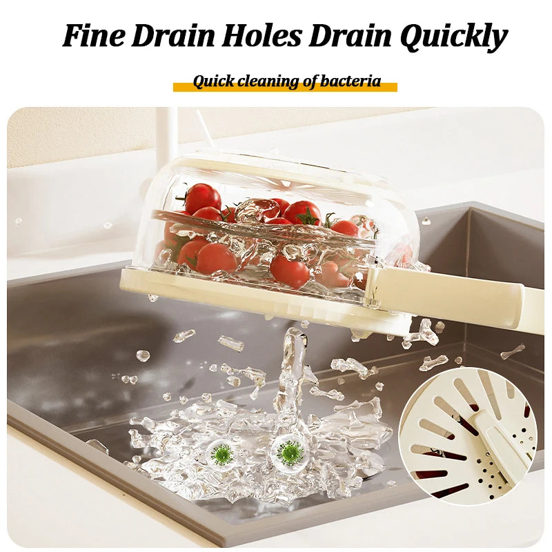 2-in-1 Drain & Store Basket 🥗💧