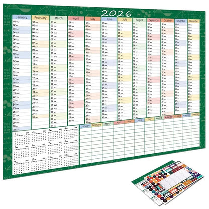 2026 Year-at-a-Glance Planner🖊️📅