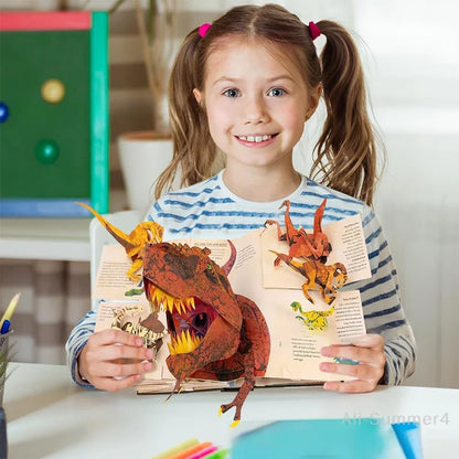 Pop-Up Encyclopedia 🦕📘 Dinosaurs That Come Alive
