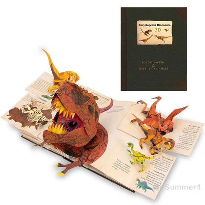 Pop-Up Encyclopedia 🦕📘 Dinosaurs That Come Alive
