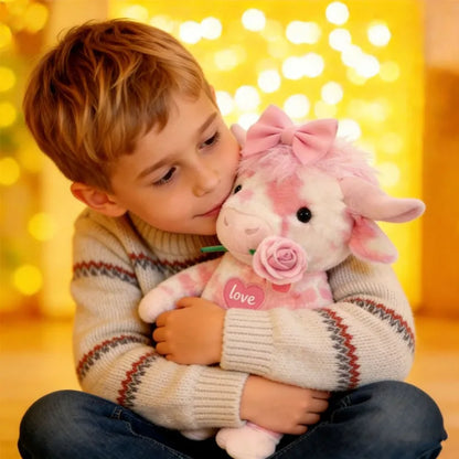 Pink Cow Plush 🐮💖 Cuddles Full of Love