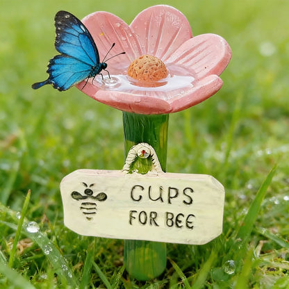 Watering Flower 🌸🐝 Hydration with Heart