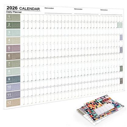 2026 Year-at-a-Glance Planner🖊️📅