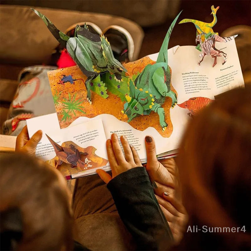 Pop-Up Encyclopedia 🦕📘 Dinosaurs That Come Alive