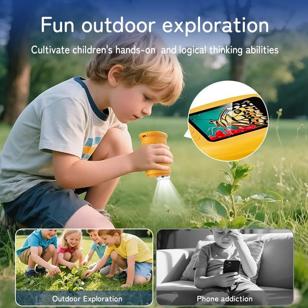 Kids HD Microscope 🔬✨ See the Tiny World Big