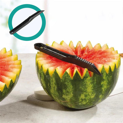 V-Cut Fruit Knife 🍉✨ Turn Fruit into Art