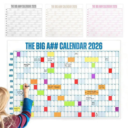 2026 Year-at-a-Glance Planner🖊️📅
