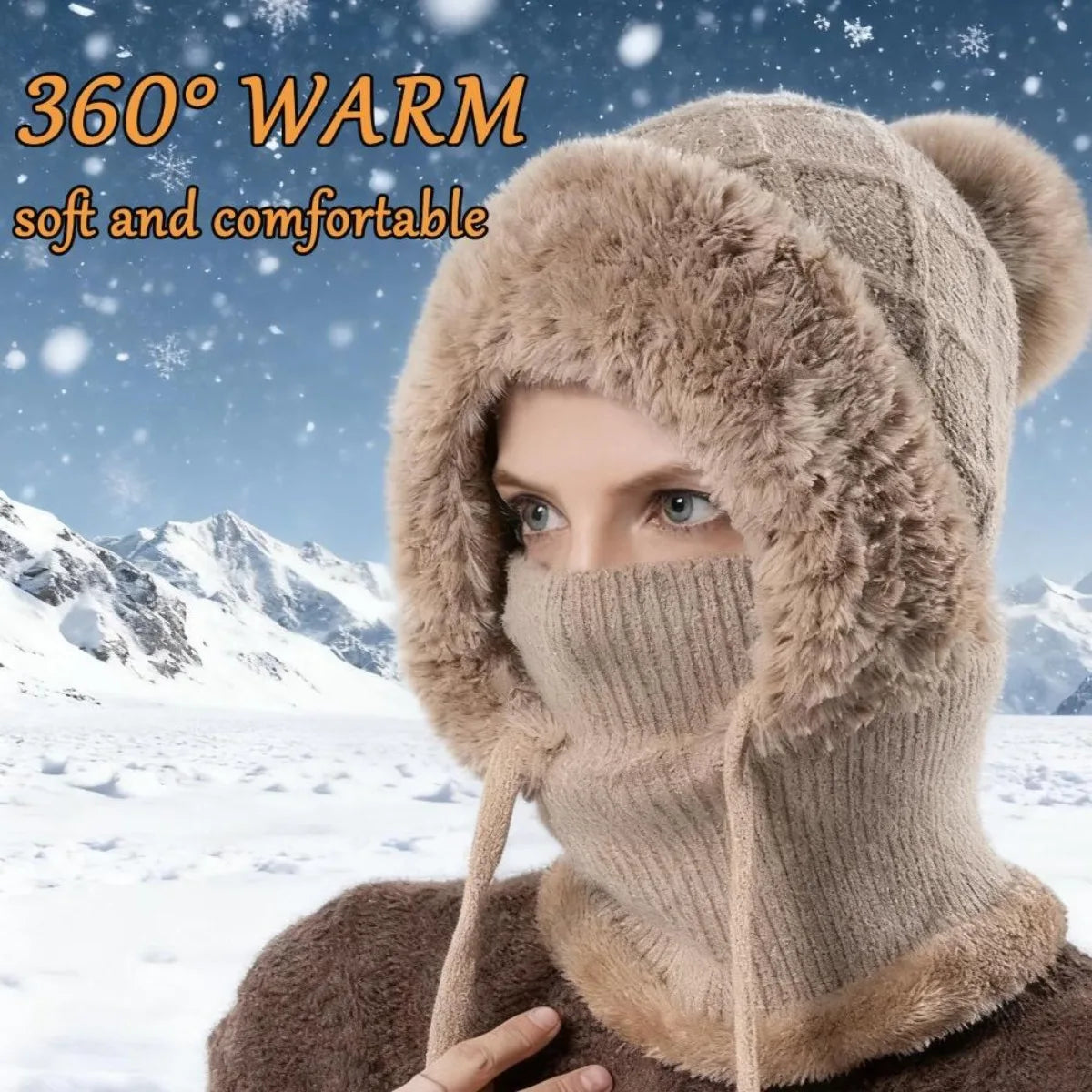 3-in-1 Winter Beanie