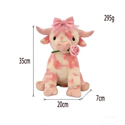 Pink Cow Plush 🐮💖 Cuddles Full of Love