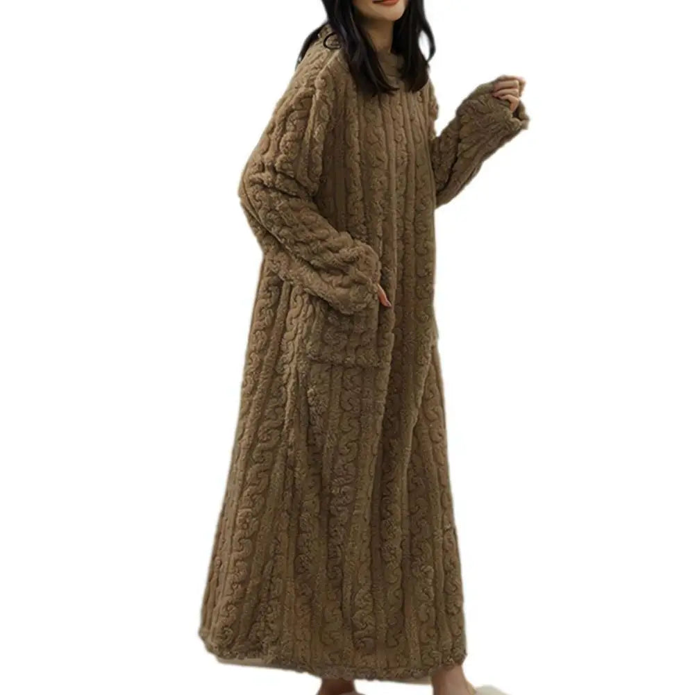 Fleece Winter Nightgown ❄️💗