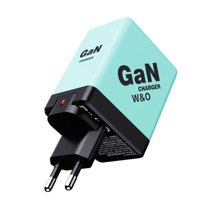 Total 20W USB C Charger GaN Fast Charging Wall Charger For iPhone Samsung Xiaomi Quick Charge EU/US Plug Phone Charger Adapter