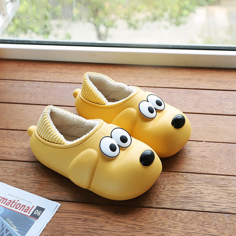 Cute Dog EVA Winter Slippers