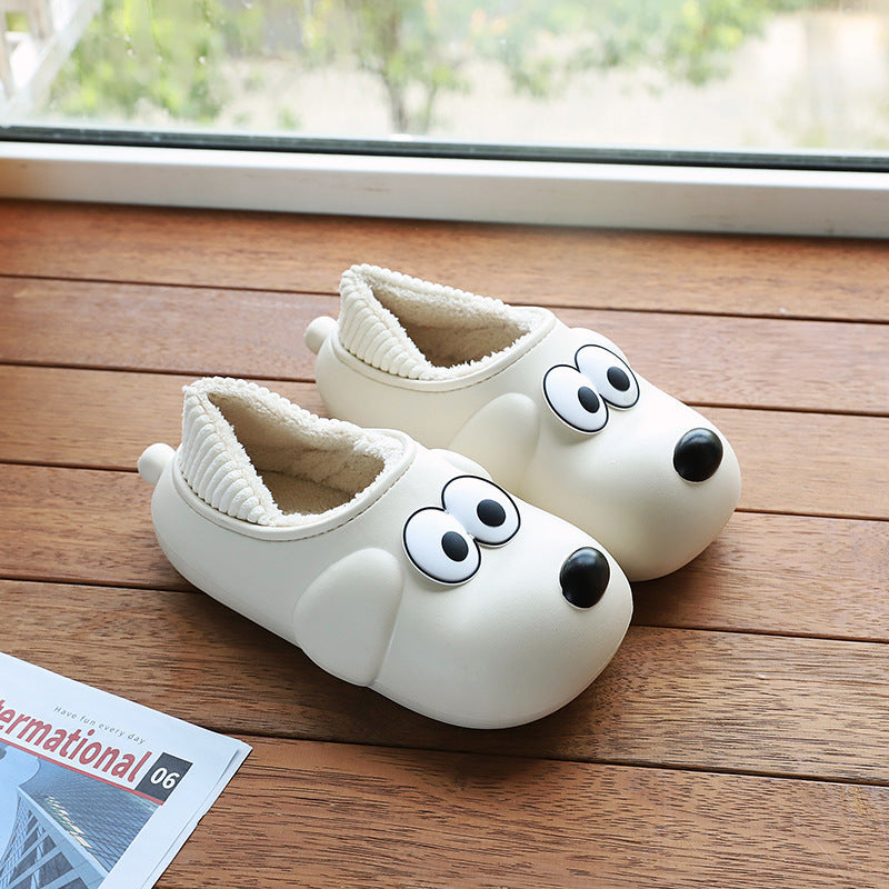 Cute Dog EVA Winter Slippers