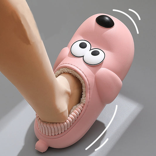 Cute Dog EVA Winter Slippers